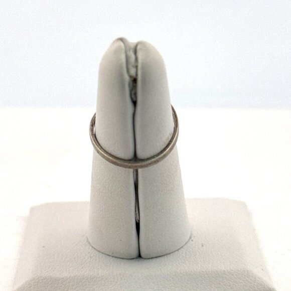 Vintage Estate Sterling Silver 925 Turquoise Ring Size 4 Southwest Style 1.3g - Picture 3 of 8